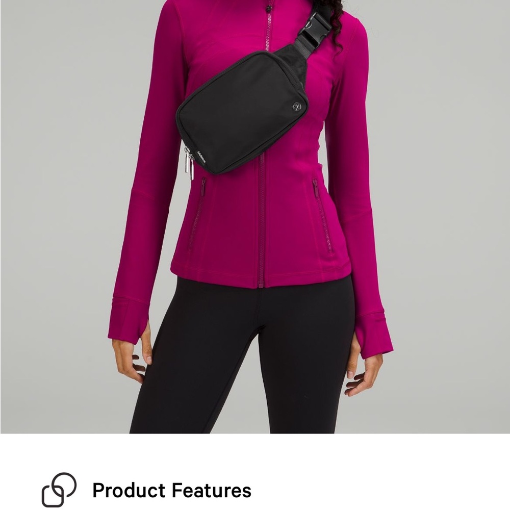 NWT Lululemon Belt Bag Large Size Silver Drop - Picture 6 of 7